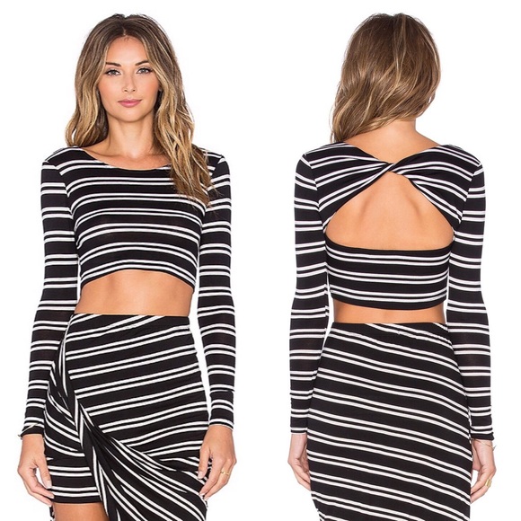 Lovers + Friends Tops - Lovers + Friends / Revolve Imperial Crop Top